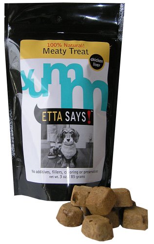 Etta Says! 3-Ounce Freeze-Dried Treats, Chicken Liver