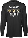 Boston Bruins -Black- Logo History Long Sleeve T-Shirt