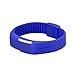 Bessky Unisex Rubber Blue LED Watch Date Sports Bracelet Digital Wrist Watch