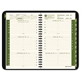41MJjA m2uL. SL160  At A Glance Recycled Weekly/Monthly Desk Appointment Book, 2010 Edition, 12 Months, 4.875 x 8 Inches, Black