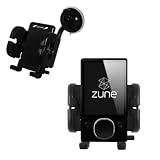 Microsoft Zune 80GB 2nd Gen Flexible Car Windshield Holder - Gomadic Brand
