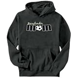 Marylander SOCCER MOM Usa States Mens Hoodie (Dark Silver, Sizes X-Small - XXX-Large)