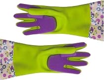 LushLife Sponge Gloves - Lime & Purple 46966