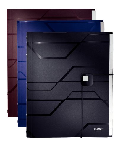 Imagen 3 de Leitz 46180035 - Carpeta archivadora con 12 compartimentos color azul