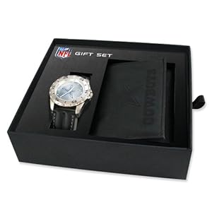 Mens NFL Dallas Cowboys Watch & Wallet Set