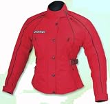 Damen Motorrad Jacke Motorradjacke Rot Gr.M