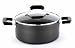 Hamilton Beach 92011 Aluminum Nonstick Elite 5 Quart Covered Dutch Oven, Black
