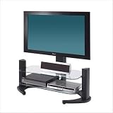 Aragon Flat Panel TV Stand in Black