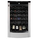 GE PWR04FANBS 29-Bottle Freestanding Wine Cooler / Cellar
