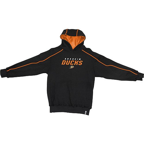 Reebok Anaheim Ducks Youth (8-20) Active Fleece Hooded Sweatshirt Large
