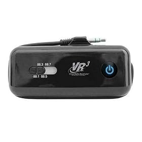 VR3 Wireless FM Transmitter for iPod and MP3 Players
