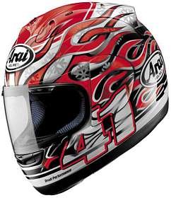 ARAI RX7 CORSAIR HAGA GP FIRE N ICE XL MOTORCYCLE Full-Face-Helmet