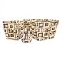 Bubbles Brown: Storage Bin Set - Set Of Three Nested Sizes. (Jbl-430, Jbl-431, Jbl-432)