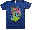 MEG AND DIA - Fish - Blue T-shirt