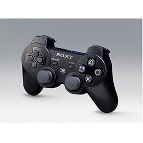 The Dualshock 3 wireless controller for the PlayStation 3