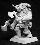 Eigenschaften Reaper Miniatures 14049 / Reaper Miniatures 14049 - Warlord - Narg Bloodtusk, Orkhauptmann - Zinnminiatur