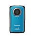 Panasonic HM-TA20 HD Mobile Camera - Blue (8MP Stills) 3-inch Touchscreen (Tripod Included)