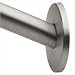 Moen DN2145BN Inspirations 5-Inch Low-Profile Curved Shower Rod, Brushed Nickel