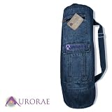 Aurorae Denim Yoga Bag. The Mat Sak, Fashionable, Functionable at a reasonable Price for Premium Quality, Midnight