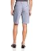 IZOD Men's Corded Stripe Flat Front Short