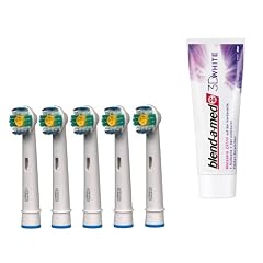 Braun Oral-B 3D White Probierpack bestehend aus Aufsteckb�rsten 3D White 5er und Blend-a-med 3D White, Zahncreme 75ml (limitierte Edition)
