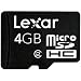 Lexar Micro-SD Card 4GB SDHC Class 2 ohne Adapter Mobile