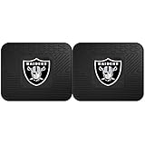 FANMATS 12318 NFL - Oakland Raiders Utility Mat - 2 Piece