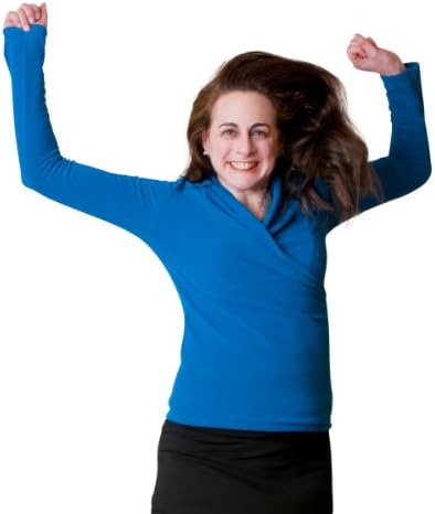 HadleyStilwell Fleece Nursing Top-Royal Blue Gridded-SM