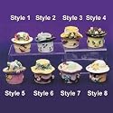 Victorian Hat Box 2-1/2" 8-Pc Set