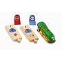 BRIO 33761 Wooden Railway System: Smart Track Engine and Tracks
