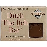 All Terrain - Ditch the Itch Skin Relief Bar Soap - 4 Oz, 4 Pack