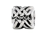 SilveRado(tm) MIB085 Sterling Silver Celtic Truly Knotted Bead / Charm