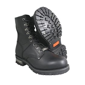 Mens Vigilant Classic Logger Inside Zipper Boot - Size : 10
