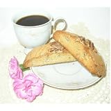 8 pieces Milk Chocolate frosted MAPLE PRALINE Biscotti