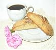8 pieces Milk Chocolate frosted MAPLE PRALINE Biscotti