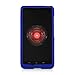 Eagle Cell Rubberized Protector Case for Motorola Droid Maxx Ultra XT1080 - Retail Packaging - Blue