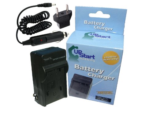 Sony NP-FW50 Digital Camera Charger Replacement with Car Plug &amp; EU Adapter (100-240V) - Compatible with Sony NEX-5K Charger, A7, A7R, NEX-6, NEX-7, NEX-3N, NEX-5R, NEX-5, NEX-5N, Alpha A3000, NEX-3, NEX-F3, Alpha NEX-6, NEX-3NL, Cyber-shot DSC-RX10, Alpha NEX-3N