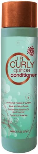 U R Curly Quinoa Conditioner 10 oz. (Pack of 2)