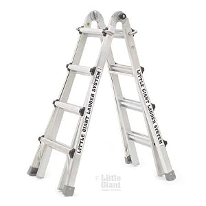 Model 17 1AA Little Giant Ladder 10402 – 375lb rated! Free Work Platform!
