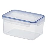 Emsa E502224 Clip and Close Deep Rectangular-Shaped Transparent Food-Storage Container