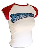  : DC Comics Superman The Movie Title Glitter Iron-On T-Shirt Vintage 1978 Christopher Reeve Promo