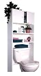 Bath Cabinet In White Finish By Ameriwood Furniture