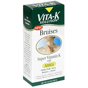 Vita-K Solution Super Vitamin K with Arnica, Bruises, 3.6 oz (100 g) by Vita-K
