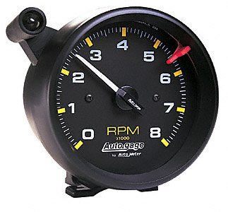 Auto Meter 2309 Autogage Pedestal Mount External Shift-Lite Tachometer Gauge