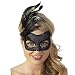 Black Sequined Mask
