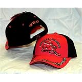 Buy WWC Wicked Women Chopper Cap Biker style Baseball Hat - Magenta Barbed design by Boom Boom Cycles