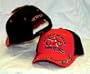 WWC Wicked Women Chopper Cap Biker style Baseball Hat - Magenta Barbed design