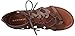 Rampage Women's Santini Cutout Lace-Up Open Toe Ankle Strap Gladiator Sandal