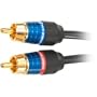 Monster MPC I202 2C-4M Low Noise 2-Channel Car Stereo RCA Cables (4 meters)