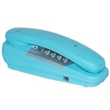 Southern Telecom Rubber Coated Fashion Phone - Blue (EM-2110BL)